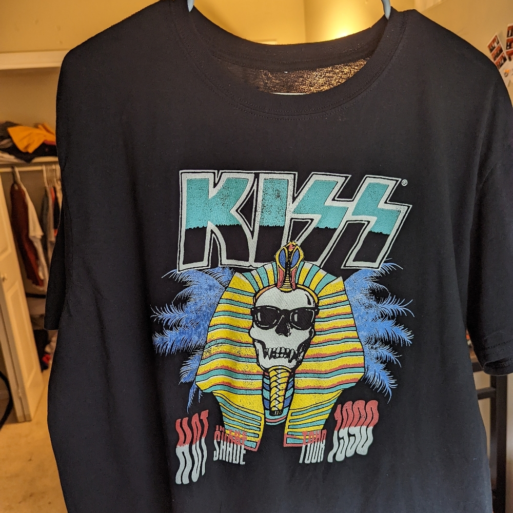 Kiss vintage 1990 tshirt